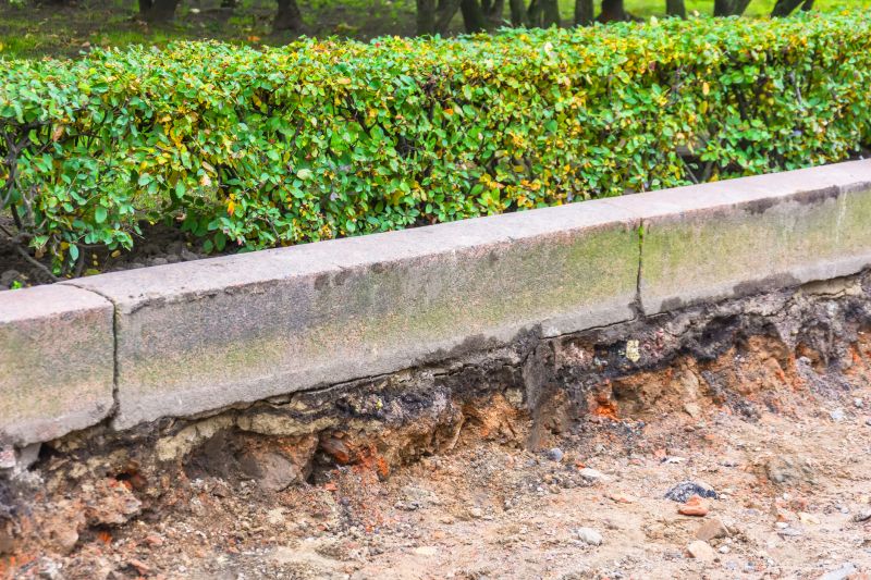 Concrete Edging Installation detail