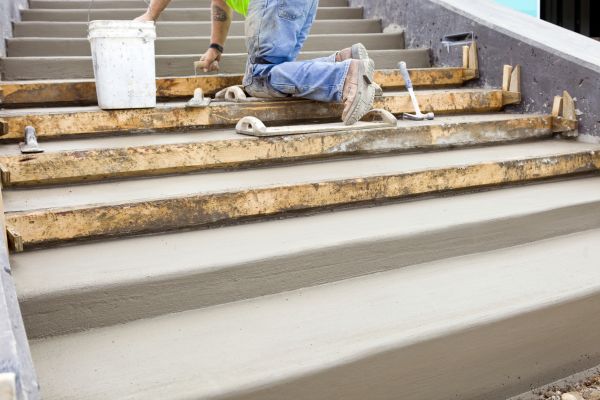 Concrete Steps Pouring in Bellingham