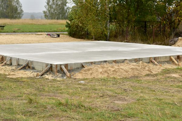 Concrete Base Installation in Bellingham
