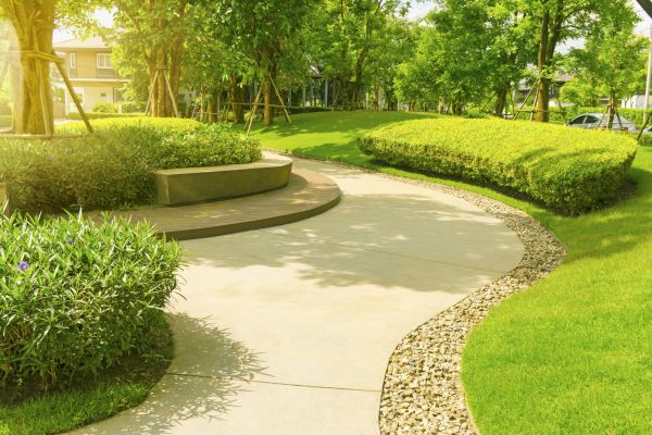 Cement Walkway Installation in Bellingham