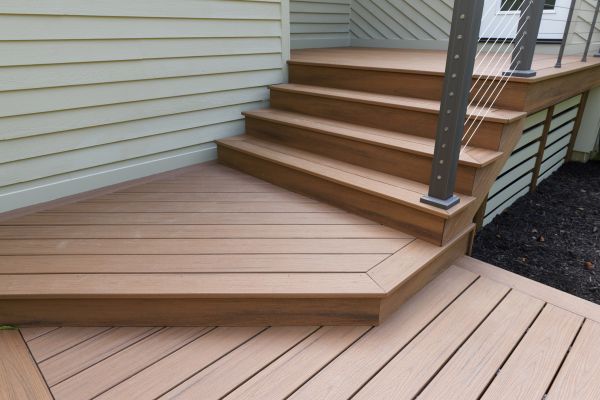 Patio Staircase Construction in Bellingham