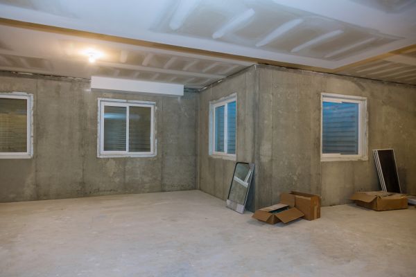 Basement Concrete Installation in Bellingham