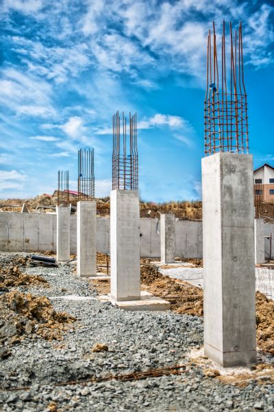 Concrete Footer Pouring in Bellingham