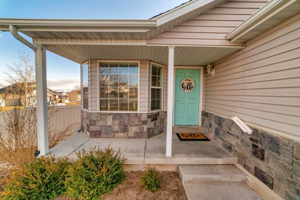 Porch Concrete Installation in Bellingham