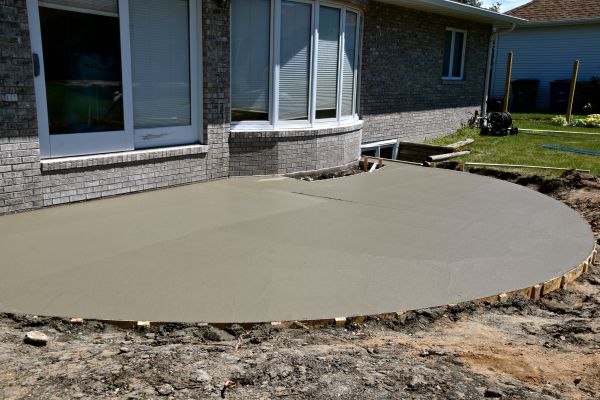 Deck Concrete Construction in Bellingham