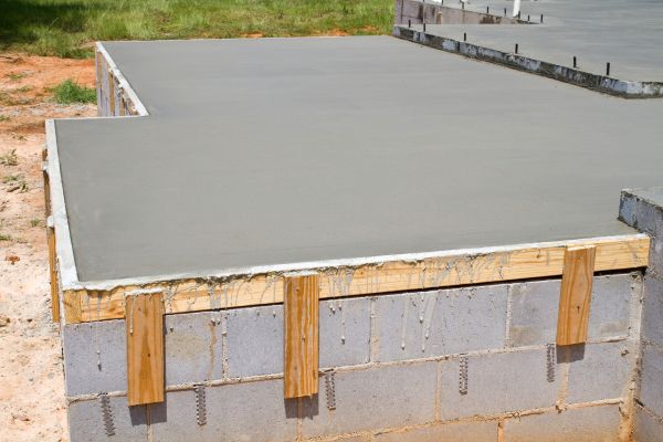 Concrete Slab Installation in Bellingham