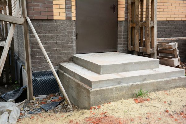 Cement Steps Construction in Bellingham