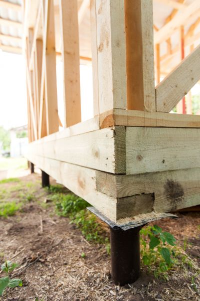Barn Footing Construction in Bellingham