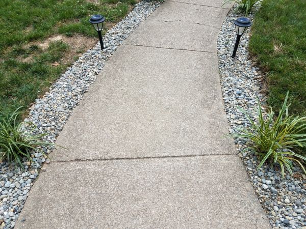Cement Path Construction in Bellingham