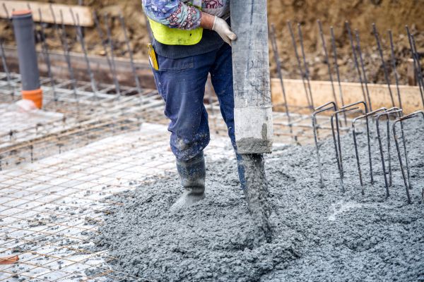 Cabin Foundation Pouring in Bellingham